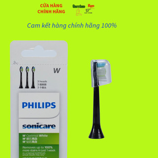 Đầu bàn chải Sonicare W Đen