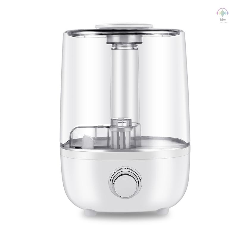 Máy tạo độ ẩm Irishom 4L cho phòng ngủ Máy tạo độ ẩm không khí siêu âm Máy khuếch tán hương thơm với vòi phun bổ sung 360°Công tắc quay tắt tự động siêu yên tĩnh