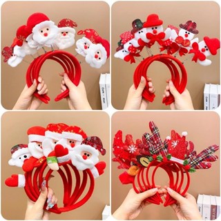  Băng đô cài tóc giáng sinh noel sừng tuần lộc sừng nai sừng hươu iLita bờm tóc noen christmas dễ thương đủ màu xanh đỏ 