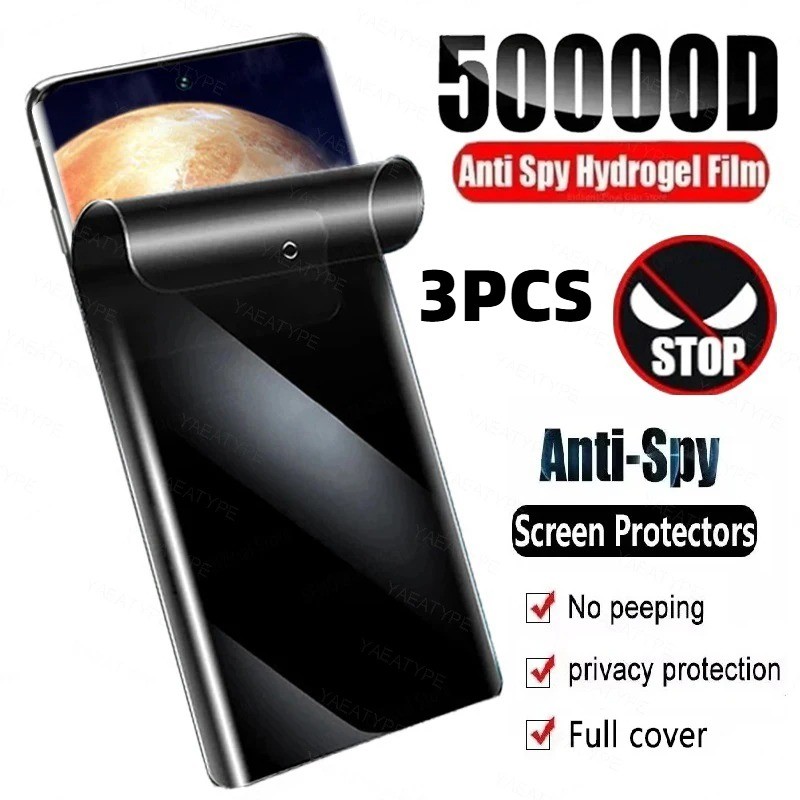 3 HD Chống Gián Điệp Riêng Tư Hydrogel Phim Cho Oukitel WP52 WP50 WP39 WP38 WP36 WP35 WP33 WP28 WP23