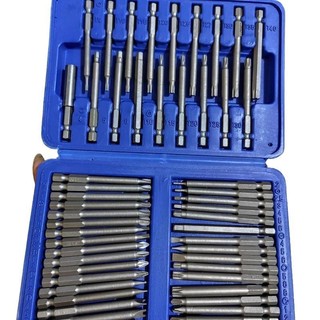  Bộ 50 chi tiết mũi vặn tua vít đa năng chuôi lục giác 6.35mm cho máy khoan điện cầm tay 