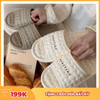 Dép bánh mì nữ văn phòng CLASSIC đi trong nhà giá rẻ chất liệu eva xixitiao đế chống trơn TRANGBIHUE