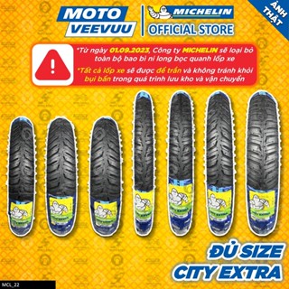 [MTVV] Vỏ lốp xe máy MICHELIN City Extra đủ size 60 70 80 90 100 110 120 130 140 150 10 14 16 17 2.25 2.50 2.75<END>