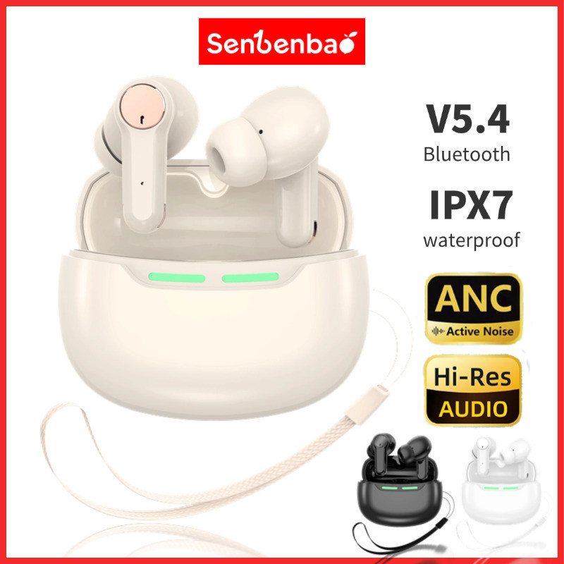 Senbenbao SJ56 Tai nghe Bluetooth 5.4 chính hãng Tai nghe không dây LDAC ANC Active Noise-Cancellati