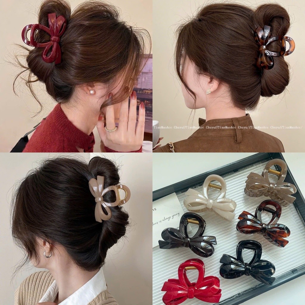 Kẹp Tóc Nơ Thời Trang Điệu Đà Cho Nữ Siêu Hot B99