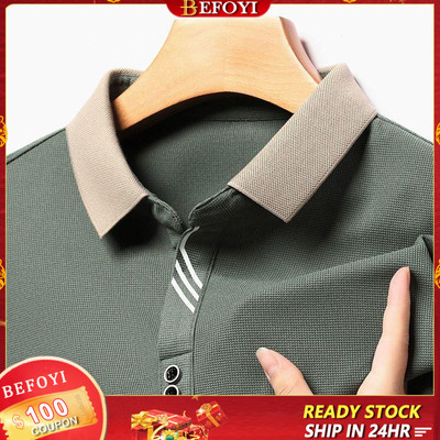 Áo Sơ Mi Polo Nam Dài Tay Ôm Phù Hợp Với Cổ Áo Màu Plus Kích Thước Nam Hàng Đầu FS152