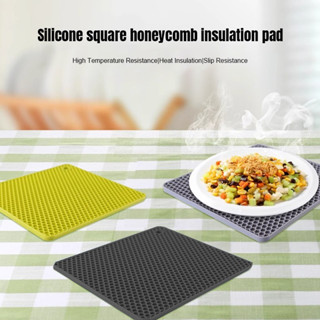 🌈COD🌈Miếng lót silicon cách nhiệt cao cấp, tấm lót chống xước bếp chịu nhiệt lên tới 200 độ C dễ dàng vệ sinh