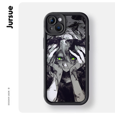 Ốp lưng JURSUE hoạt hình độc lạ ngầu ngộ nghĩnh cho iPhone 16 15 14 13 12 11 Pro Max SE 2020 X XR XS ip 8 7 Plus kute Z1537Q