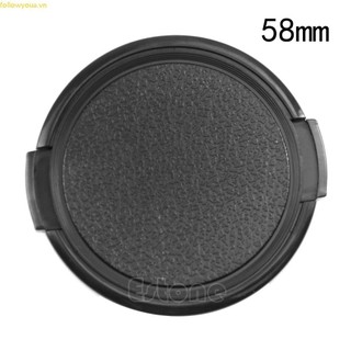Fol Snap on Nắp trước bình thường cho tất cả 58mm Pentax cho Olympus DSLR SLR