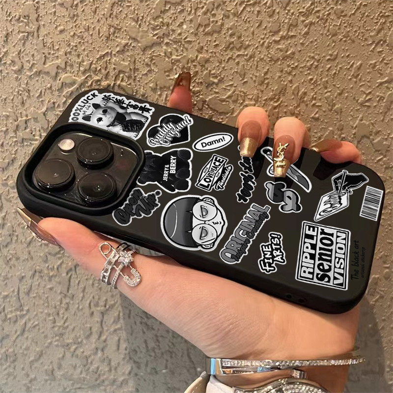 ốp lưng iPhone 11 12 13 14 15 16 Pro Max Original high-end cartoon Tương thích với iPhone 11 13 14 1