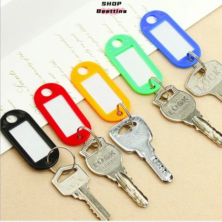 combo 10 Thẻ Ghi Nhớ Gắn Móc Chìa Khóa Thẻ Treo Đánh Dấu Hành Lý/ Vali Siêu Tiện Dụng BEETT