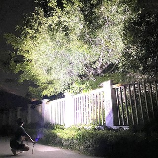 【Anna】LED Flashlight Rechargeable Strong Light TYPE-C USB Charging Waterproof