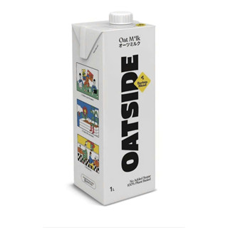 Thùng 6 HỘP 1 LÍT sữa hạt OATSIDE yến mạch sản xuất tại Thái
