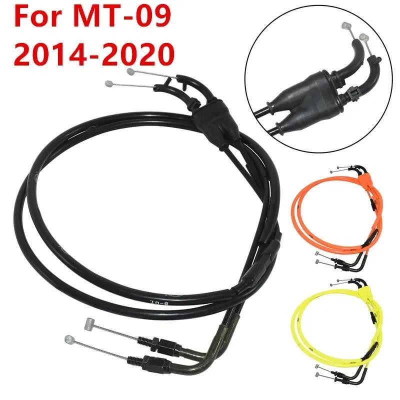 MT09 V1 V2 2 Dây Thép Cáp Ga Cho Xe Yamaha MT-09 2014 2015 2016 2017 2018 2019 2020