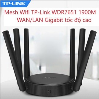  Bộ Phát Wifi Mesh Gigabit TP-Link WDR7651 AC1900 Băng Tần Kép Xuyên Tường Cực Khỏe hàng cũ xước dùng ngon 