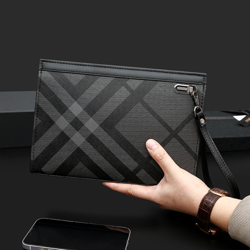 Túi Ly Hợp Doanh Nhân Nam Hợp Thời Trang Cao Cấp Phong Cách Mới Túi Ly Hợp Túi Ly Hợp Túi Phong Bì Kẻ Sọc Phong Cách Nam