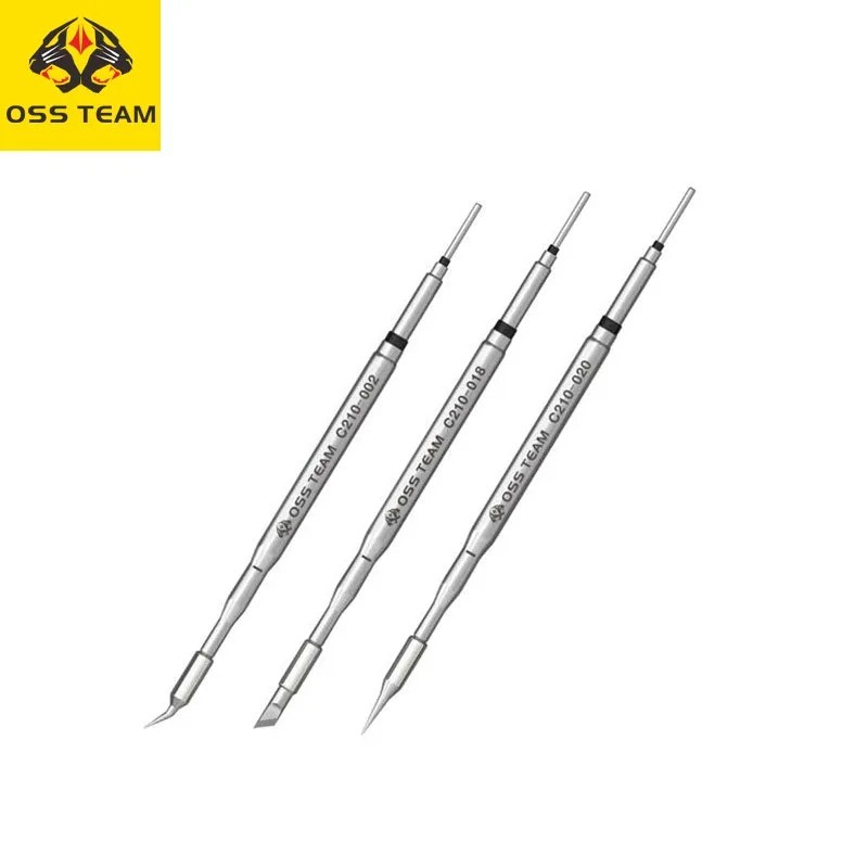 Oss C210 Đầu Đa Năng Hàn Sắt Đầu Hộp Mực Cho C210 Trạm Hàn Tay Cầm Thay Thế Làm Nóng Lõi Phần