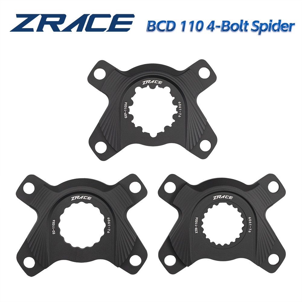 ZRACE UNCHAINED Gắn trực tiếp BCD110 Nhện 4 chân cho dây xích 105 ULEGRA DURA-ACE, dây xích 4 lỗ BCD