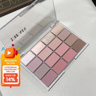 Bảng phấn mắt 16 màu Hồng Matte Pearlescent Smoky Earth Color