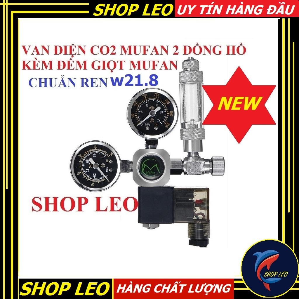 VAN ĐIỆN CO2 MUFAN CHUẨN REN W21.8 - VAN ĐIỆN TINH CHỈNH CO2