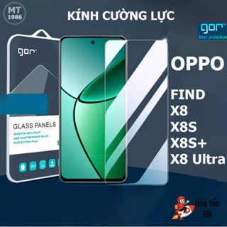 Kính Cường Lực OPPO Find X8 Ultra, Find X8s/ Find X8s+/ Find X8/ Reno 13/ Reno 13F Trong Suốt Cao Cấp, - Hãng Gor