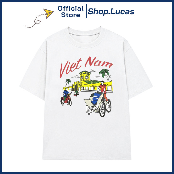 Áo Thun VIỆT NAM Mặc Đi BIỂN Du Lịch Phượt Áo Nhóm Áo Team Unisex Nam Nữ Shop.Lucas