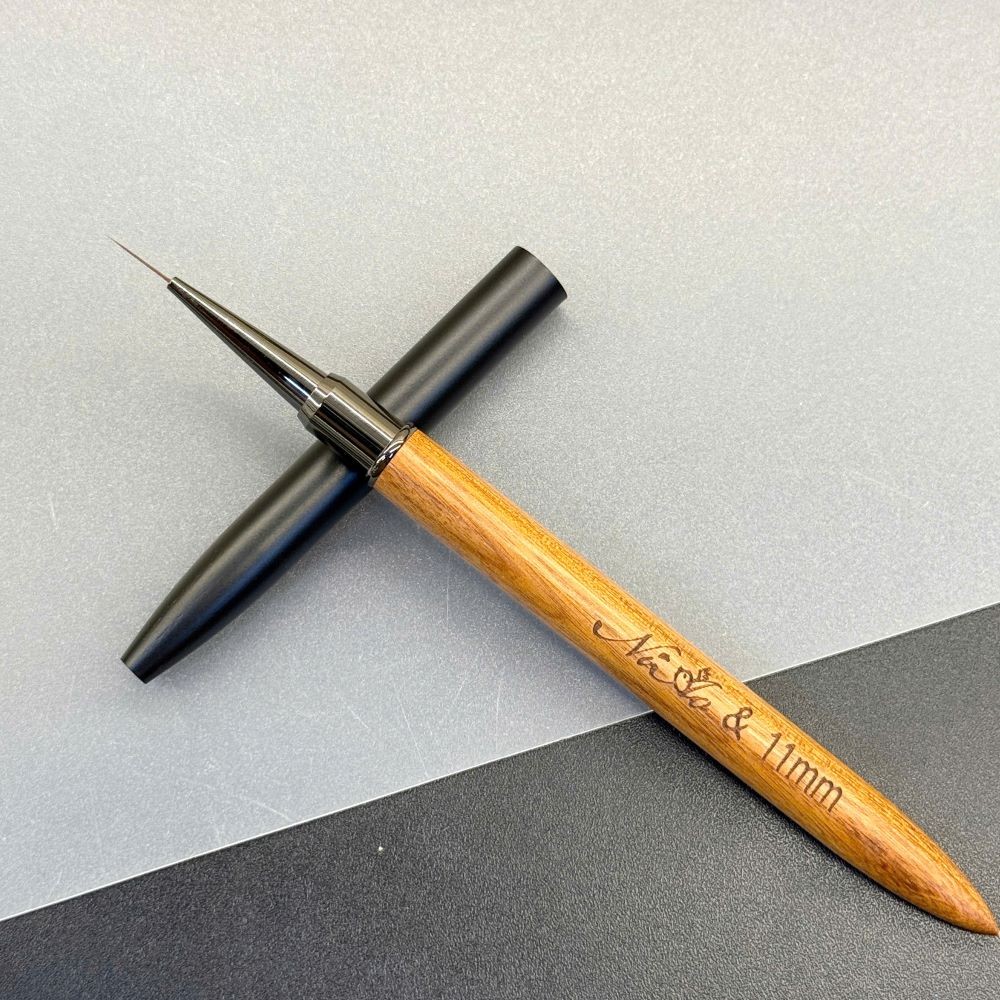 Cọ vẽ nét mảnh niao cán gỗ, cọ nét vẽ nail