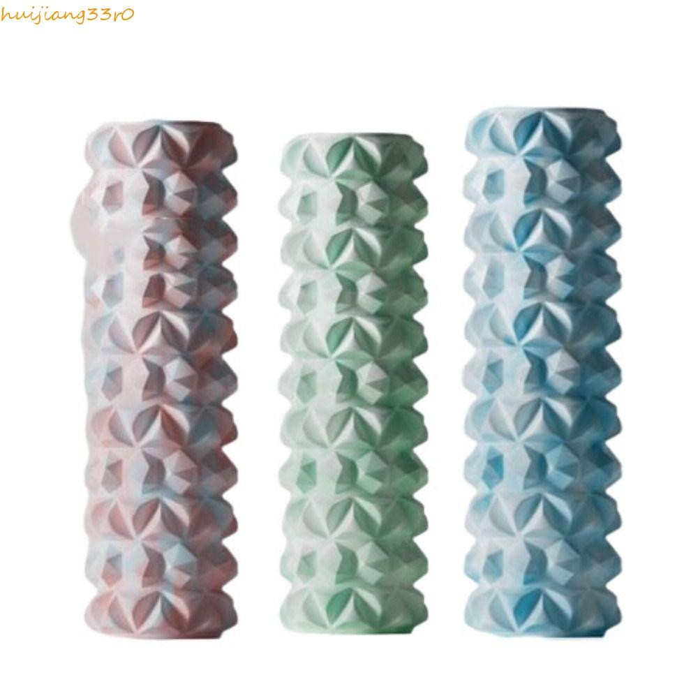 HUIJIANGGU Yoga Pilates Foam Roller, Trigger Point EVA Foam Yoga Foam Massage Roller, Công cụ tự Mas