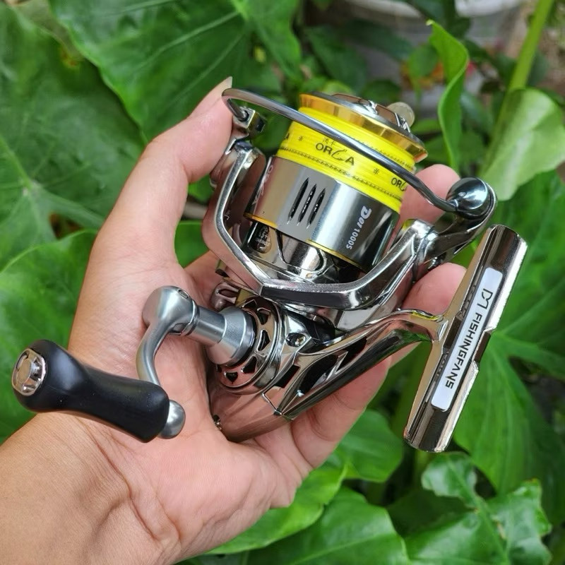 Máy Lure Đứng Cao Cấp Orca D01 Sẵn Dây PE Siêu Tiện Lợi- Máy Câu Cá, Máy Câu Dọc Cao Cấp, Chính Hãng