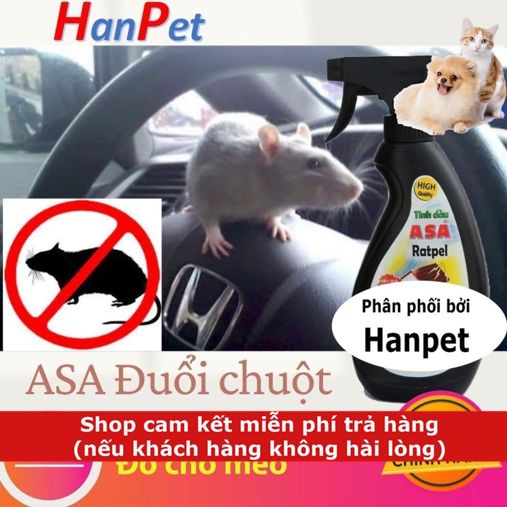 ASA-350 Dung dịch đuổi chuột xe hơi XOÁ TAN NỖI LO VỀ CHUỘT