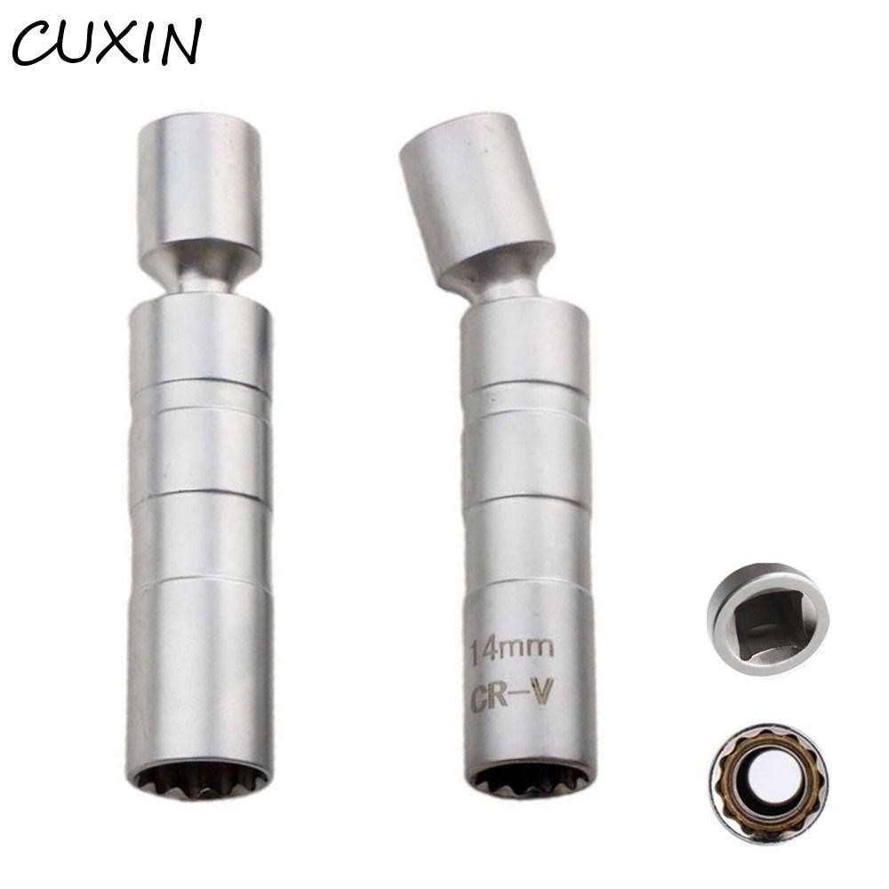 Cờ lê bugi 12 góc Đa năng Khớp tường mỏng linh hoạt 3 / 8 Bugi tay áo