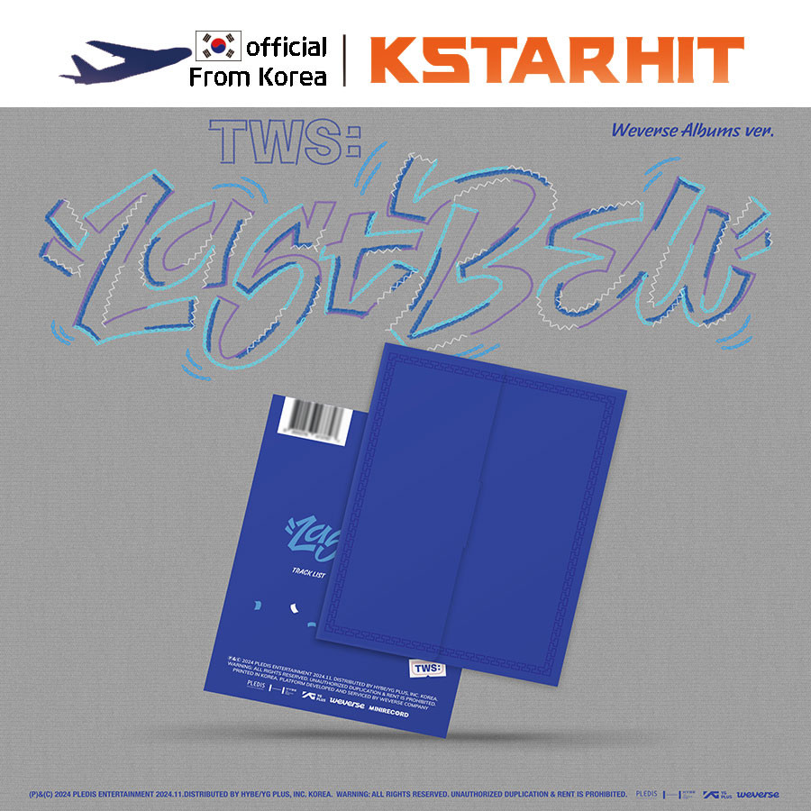 (+ POB / album Weverse )TWS - Last Bell (album đơn thứ 1)