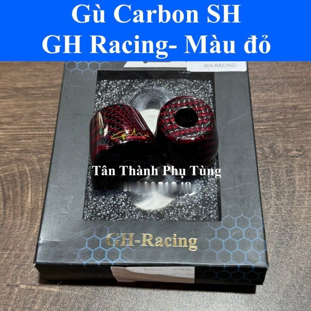 Gù SH Carbon Màu đỏ - GH Racing đồchơixe