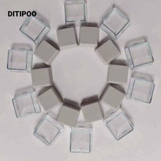 Ditipoo 10 chiếc Keycaps hai lớp, Keycaps trong suốt có thể tháo rời, Máy tính Keycap tùy chỉnh bằng nhựa đen / trắng