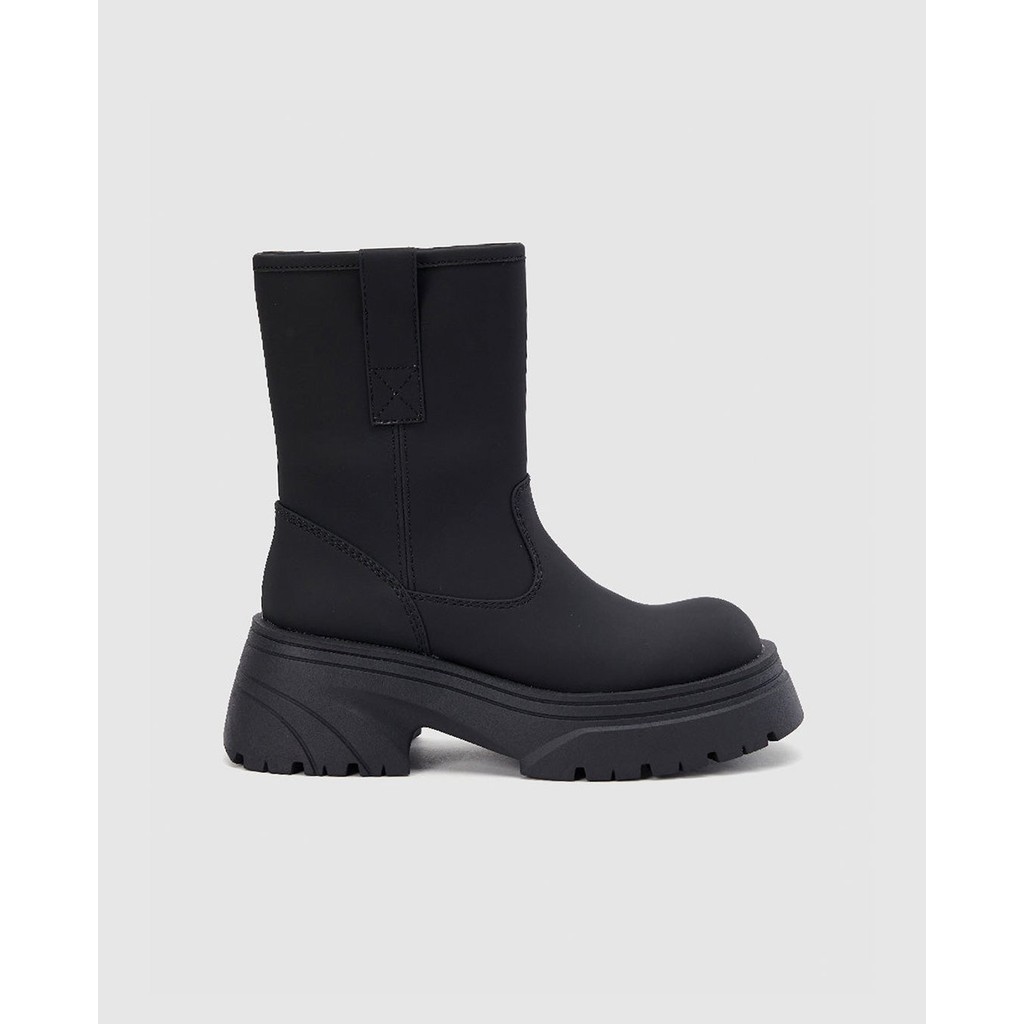 URBAN REVIVO - Giày boots nữ cổ cao cá tính Round Toe Ankle_UAWS40161-BA1