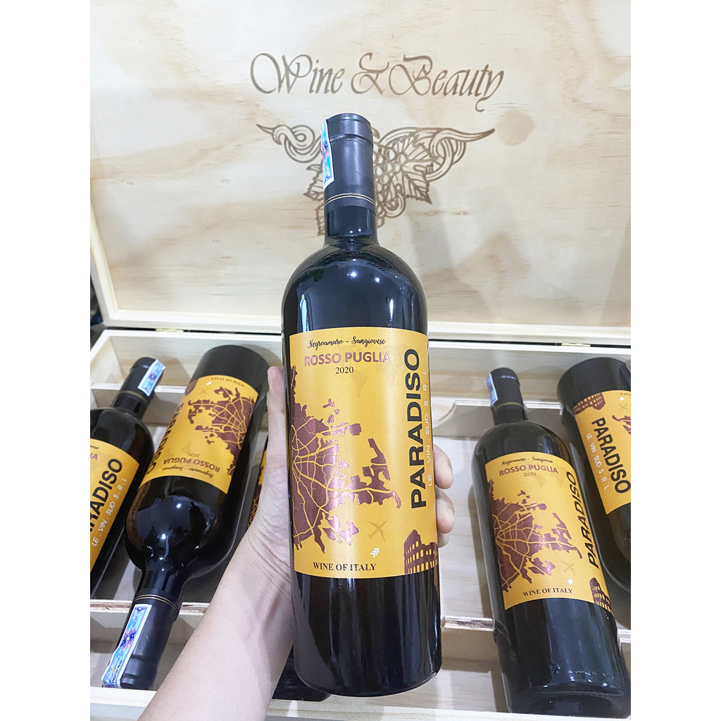 Rượu vang Ý Paradiso Rosso