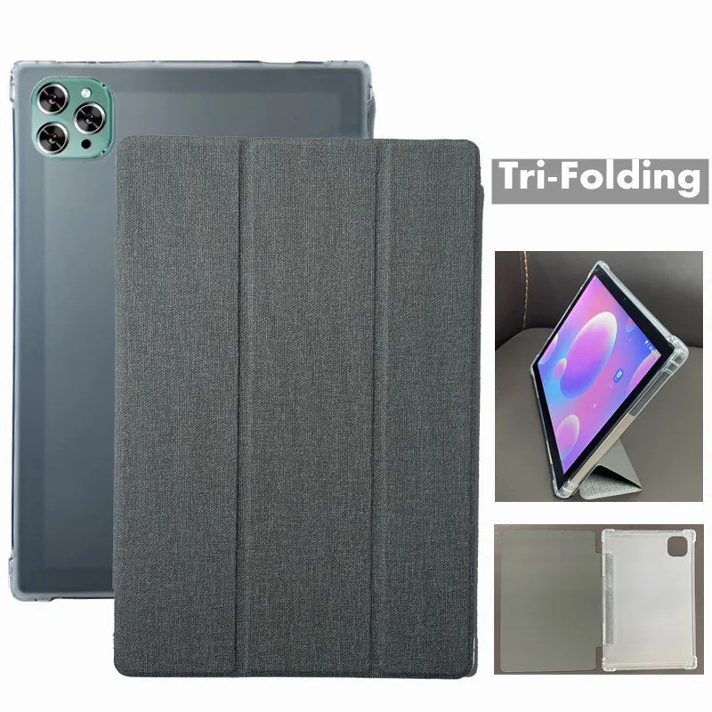 Ốp Da Thông Minh Cho BMAX Tab i11 Plus 10.1 inch Máy Tính Bảng Dành Cho BMAX Tab i14 Plus Trong Suốt
