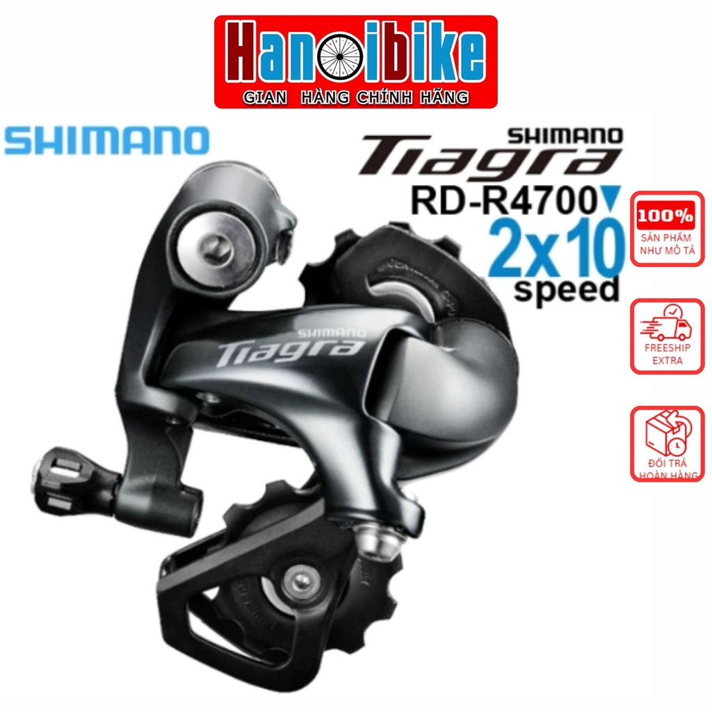 Củ đề shimano Tiagra RD4700 - SS tay ngắn
