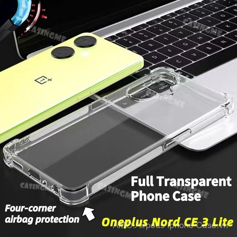 Ốp cho Oneplus NORD CE 3 Lite 5g 2023 Ốp điện thoại Vỏ bảo vệ chống rơi túi khí trong suốt cho OnePl