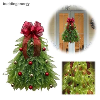 {Buddi} Mô phỏng Giáng sinh Trang trí cửa cây thông Noel Treo cửa tại nhà Ngày lễ Sân trang trí Đạo cụ làm vườn ngoài trời Quà tặng {buddingenergy}