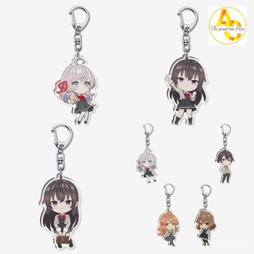 [Tùy chỉnh] Anime alya đôi khi che giấu cảm xúc của mình trong móc khóa alya Nga acrylic cùng phong 