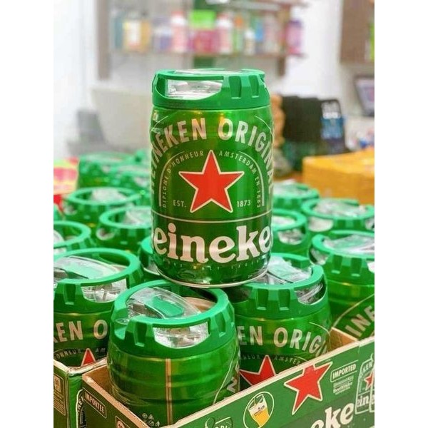 30/4/2025 Giao Hỏa Tốc Bia Heineken Hà Lan bom 5 lít - Bia Ken Boom