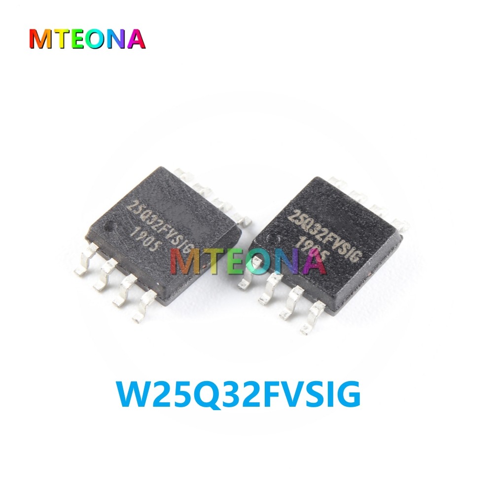 5-10 Cái W25Q32FVSSIG SOP8 25Q32 SOP 25Q32FVSIG SOP-8 W25Q32FVSIG Chip IC SMD W25Q32