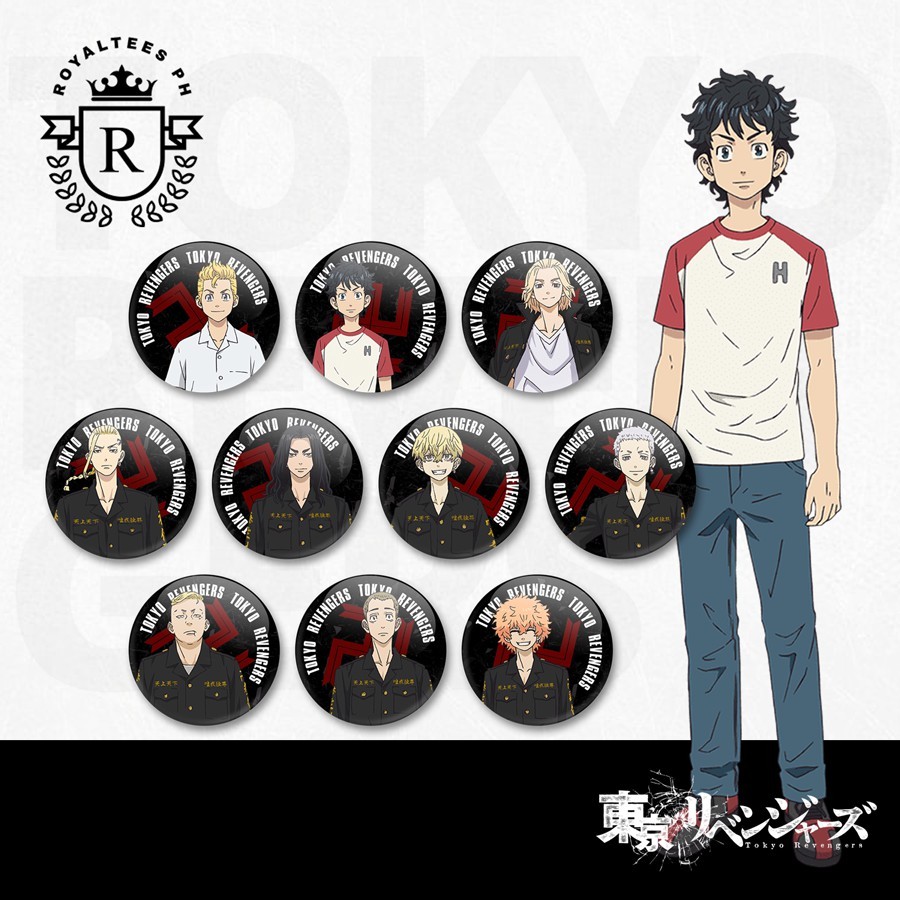 [ PIN ] Tokyo Revengers Anime Button Pins - Size To 58mm - Ghim Anime Hình Tròn [ FREESHIP ]