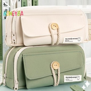  < Honeyba > Hộp Đựng Bút Chì Dung Tích Lớn Túi Đựng Bút Cầm Tay Túi Đựng Mỹ Phẩm Di Động Quà Tặng Cho Văn Phòng Trường Học Thiếu Niên Bé Trai Nam Nữ Người Lớn Đẹp 