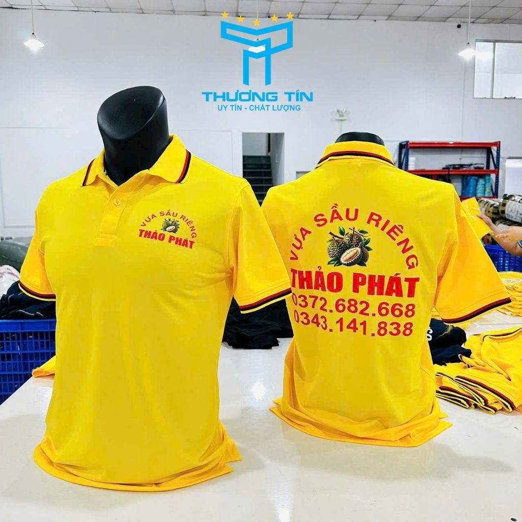 Áo đồng phục công ty, nhà hàng, hôi nhóm in ấn theo yêu cầu FREE THIẾT KẾ