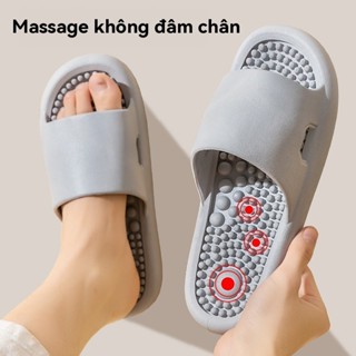  Massage dép đôi chân bấm huyệt chân trị liệu đôi chân mát mẻ dép nam mùa hè nữ 