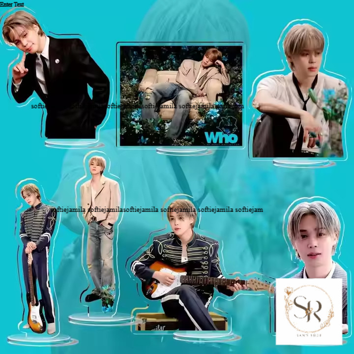 KPOP Idol Bangtan Boys JIMIN MUSE Standee Nhựa Trong Suốt Acrylic Stand