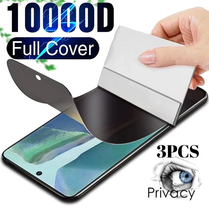 3 Chiếc Chống Gián Điệp Riêng Tư HD Trong Suốt Hydrogel Cho Meizu Note mblu Lucky Blue 21 20 08 Pro 