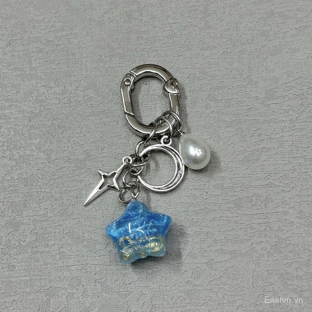 [Móc khóa] Móc khóa mặt dây chuyền ngôi sao, mặt dây chuyền nhỏ, phụ kiện điện thoại CCD, trang trí 